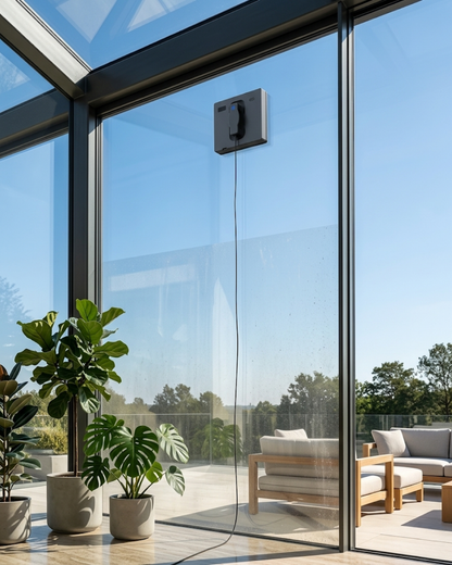 Robot Lave-Vitre Clariva Max - Double Spray, App & Vocal