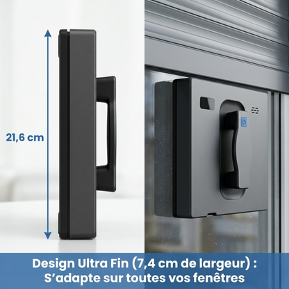 Robot Lave-Vitre Clariva Max - Double Spray, App & Vocal