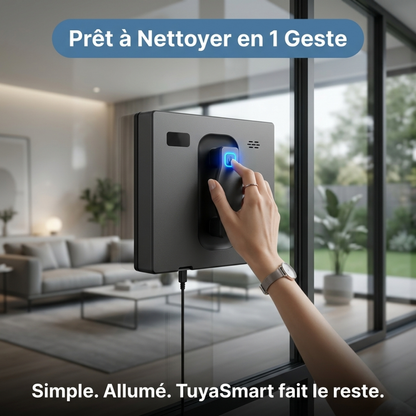 Robot Lave-Vitre Clariva Max - Double Spray, App & Vocal