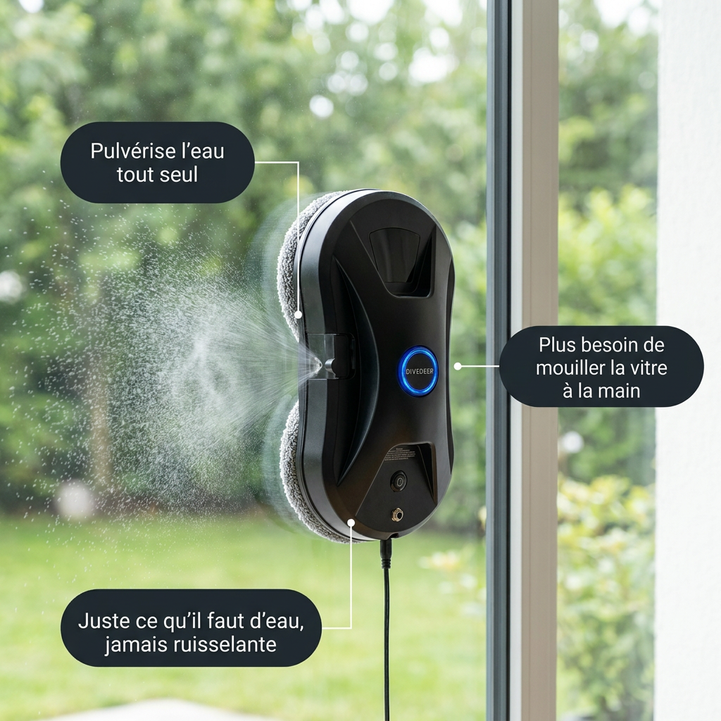Robot lave-vitres Clariva Pro