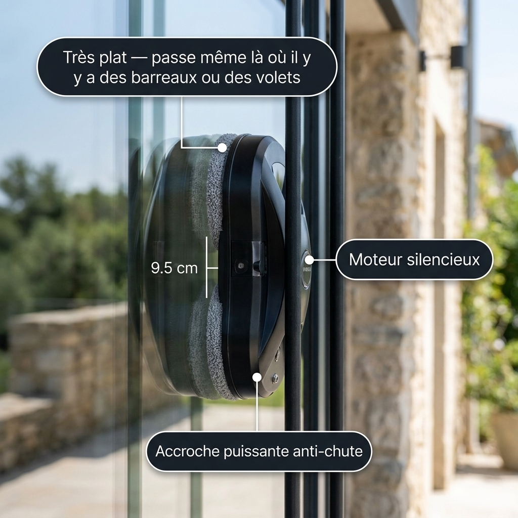 Robot lave-vitres Clariva Pro